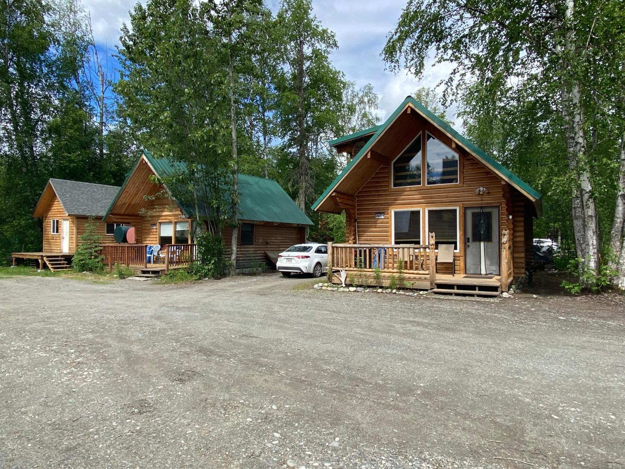 Talkeetna Log Cabin With Hot Tub Unit 2 Zewnętrze zdjęcie