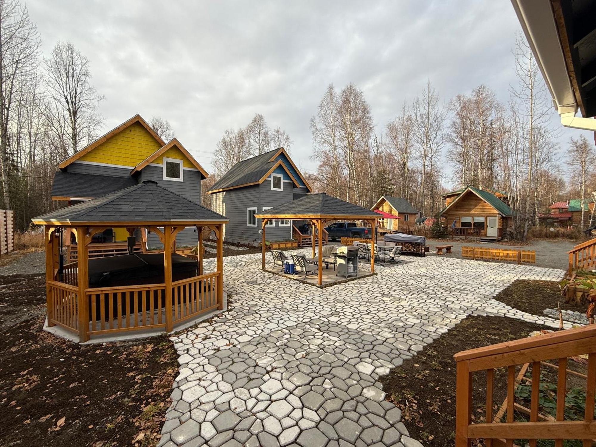Talkeetna Log Cabin With Hot Tub Unit 2 Zewnętrze zdjęcie