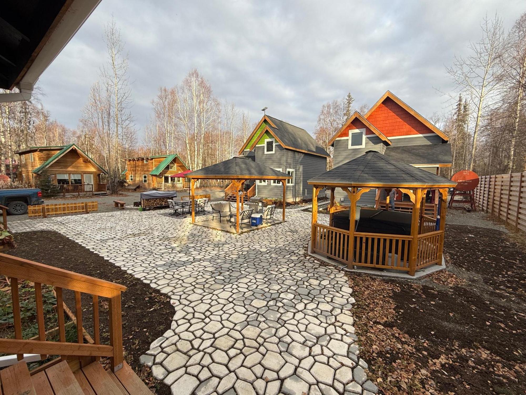 Talkeetna Log Cabin With Hot Tub Unit 2 Zewnętrze zdjęcie